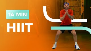 Volledige HIIT Workout in 14 minuten  BasicFit [upl. by Hagerman497]