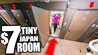 Inside Japans WORST TINY Hotel [upl. by Enyamert]