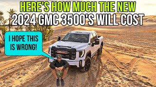 Could This Be Real Heres My Prediction For The 2024 GMC Sierra HD Pricing [upl. by Otilesoj]