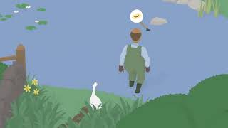 HOW TO COMPLETE make the groundskeeper wear his sun hat UNTITLED GOOSE GAME TUTORIAL QUEST GARDEN [upl. by Nerac]