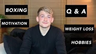 Q amp A WITH TIERNAN BRADLEY  WEIGHT LOSS  HOBBIES  MOTIVATION [upl. by Ailicec]