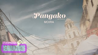 Moira Dela Torre  Pangako quotVersion 2quot Karaoke  From quotBatang Quiapoquot [upl. by Rats]