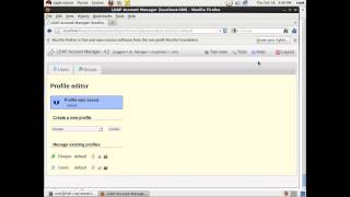 Openldap web administration Eng [upl. by Anneres696]