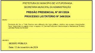 PREGÃO PRESENCIAL 0012024 PROCESSO 3492024 [upl. by Adnahsam]