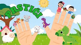 PRSTIĆI The Finger Family  Nursery rhyme [upl. by Celene330]