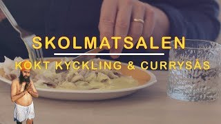 Jag kollar receptet  KOKT KYCKLING MED RIS OCH CURRYSÅS [upl. by Akinoj]