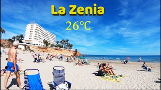 La Zenia Orihuela Costa Costa Blanca Spain Sunday Afternoon Walking Tour to Playa de La Zenia 🇪🇸 [upl. by Akemak]