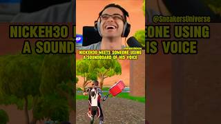 NICKEH30 MEETS RANDOM DUO USING A SOUNDBOARD OF HIS VOICE 😂😂 [upl. by Toddy]