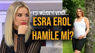 Esra Erol Hamile mi Eşi Müjdeyi Verdi [upl. by Chris]