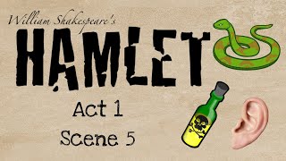 Hamlet Act 1 Scene 5 Summary and Analysis [upl. by Laden195]