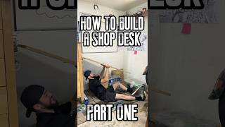 How to Build A Shop Desk  Pt 1 🛠️🧰 HowTo DIY Construction [upl. by Hedberg]