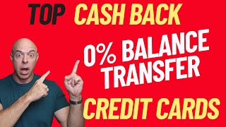 Top 6 Balance Transfer CASH BACK Credit Cards [upl. by Korb271]