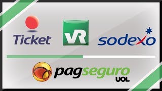 Como Aceitar VR Ticket e Sodexo na Moderninha  Minizinha PagSeguro [upl. by Tammi]