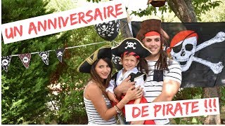 UN ANNIVERSAIRE DE PIRATE [upl. by Nomolas]