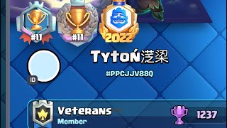 Tyton Clash Royale best Xbow 30 cycle deck in clash royale [upl. by Jeddy551]