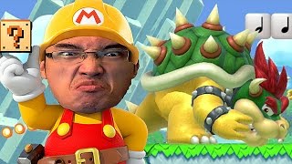 Super Mario Maker FR  JE CRIE COMME UNE FILLETTE [upl. by Hayouqes]