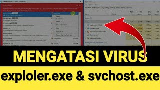 Cara Menghapus Virus explorerexe dan svchostexe akibat instal aplikasi krek [upl. by Joellen867]