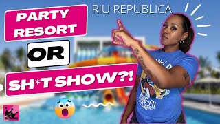 🥳 Riu Republica Punta Cana  The TRUTH Party Resort or Hot Mess [upl. by Nick]