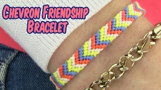 DIY Chevron Friendship Bracelet [upl. by Assennav]