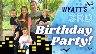 Wyatts 3rd Birthday Party [upl. by Eillod653]