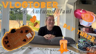 VLOGTOBER  3rd October  A Cosy Autumn Haul [upl. by Nylrebmik822]