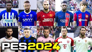 PES 2021 actualizado al 20232024  OPTION FILE PS4  PS5  PC  TUTORIAL [upl. by Oisinoid]