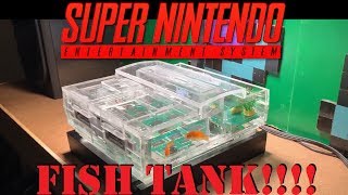 SUPER NINTENDO FISH TANK UNREAL IT WORKS [upl. by Meade]