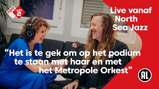 Dirigent Simon Dobson van Metropole Orkest over Anouk She is a badass  NPO Radio 2 [upl. by Eiralam]