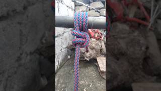 Ancient Hitch knot anchor hitch knot knotskills knot how trending shorts [upl. by Kcirdde373]