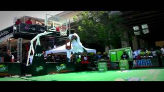 Haneef quotYoung Hollywoodquot Munir Shuts it Down at the Atlanta NBASprite Dunk Showdown [upl. by Demmer]