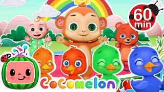 Five Little Duckies  Singalong  More CoComelon Nursery Rhymes amp Kids Songs  Dance Party Mix [upl. by Marcille]