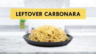 Leftover Carbonara [upl. by Rebeca889]