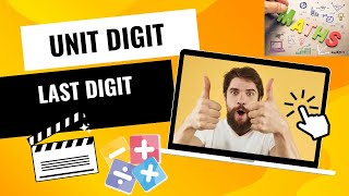 Unit Digit  Last Digit  How to Find a Unit Digit easily  Unit Digit Trick  Unit Digit Shortcut [upl. by Lemmuela]