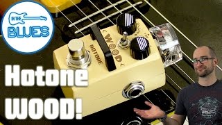 Hotone Wood Acoustic Guitar Simulator Pedal [upl. by Elbart]