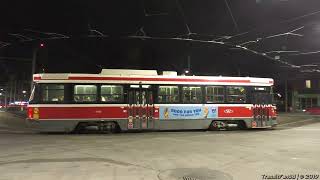 TTC 19771981 UTDC CLRV 4184 on Route 511 Bathurst at Bathurst Station [upl. by Ybhsa66]