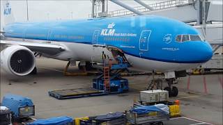 KLM B777300ER PHBVO KL701 full flight AmsterdamBuenos Aires [upl. by Foley966]