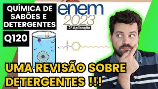 ✏️ENEM 2023 PPL  Na formulação de detergentes sintéticos são encontradas diversas substâncias que [upl. by Rici]