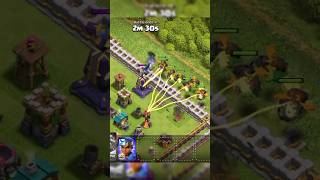 Super Dragon 👿⚪ Super Archer  Clash Of Clans  shorts coc clashofclans [upl. by Attenna]