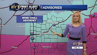 Meteorologist Leah Hill Full Forecast 21421 [upl. by Boar108]