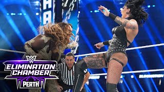 Rhea Ripley vs Nia Jax – Women’s World Championship Match WWE Elimination Chamber 2024 highlights [upl. by Hayse]