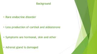 Overview of Addisons Disease [upl. by Adekam58]