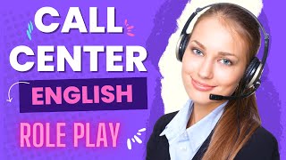 English for Call Centers 🙋🏻‍♀️  Role Play Practice  Phone Company [upl. by Granniah]