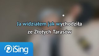 Mr Polska  Złote Tarasy karaoke iSing [upl. by Anaderol]