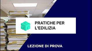 Corso di Pratiche per l’Edilizia Accesso agli Atti [upl. by Einnod966]