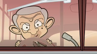 Coach Driver Bean  Mr Bean Animated Cartoons  Season 3  Full Episodes  Cartoons for Kids [upl. by Inaffyt]