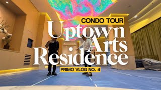 UPTOWN ARTS RESIDENCE PROPERTY TOUR  Preselling Condo in BGC  PRIMO VLOG [upl. by Avivah]