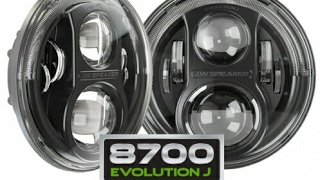 Installing JW SPEAKER 8700 Evolution J led headlights in a Jeep Wrangler JK [upl. by Annadroj]