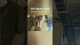 300 Sqmm Armoured Cable Gland Termination Short Video [upl. by Erleena]