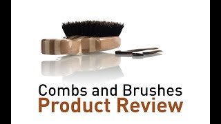 Combs and Brushes Beard Product Review [upl. by Irak625]