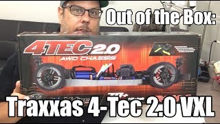 Unboxing the New quotBody Not Includedquot Traxxas 4Tec 20 VXL Chassis [upl. by Sisco815]